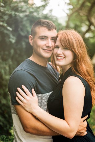 Couple plans an October wedding